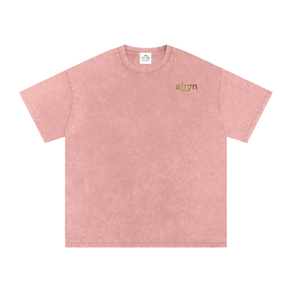 AFRYN Signature Snow Washed Tee