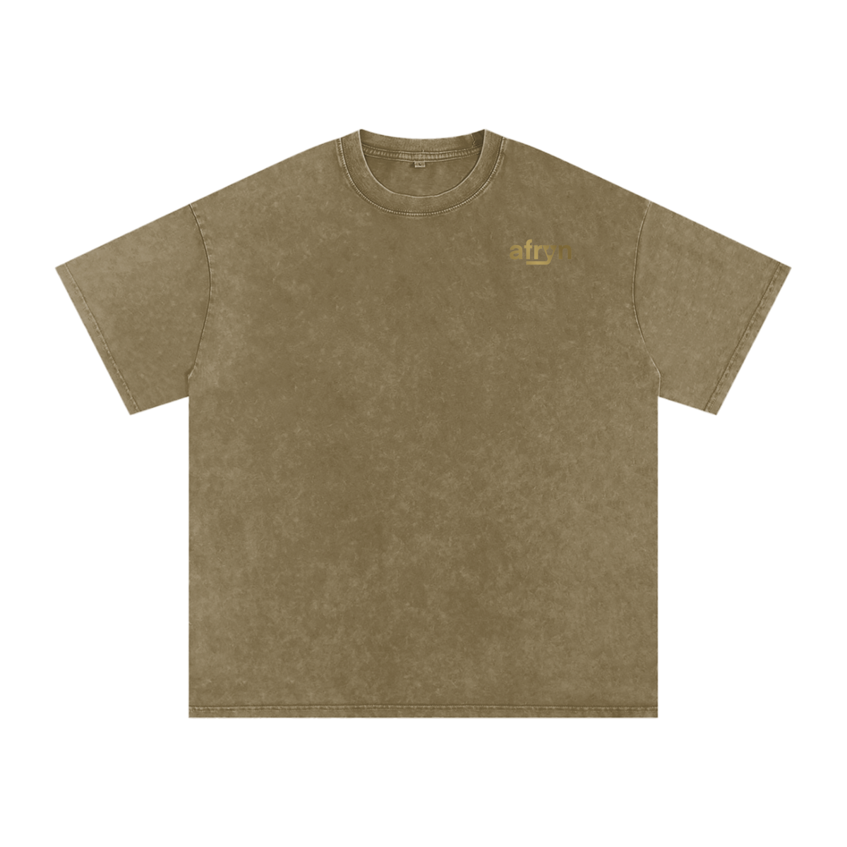 Snow Washed Oversized Cotton T-Shirt – Extended Colors