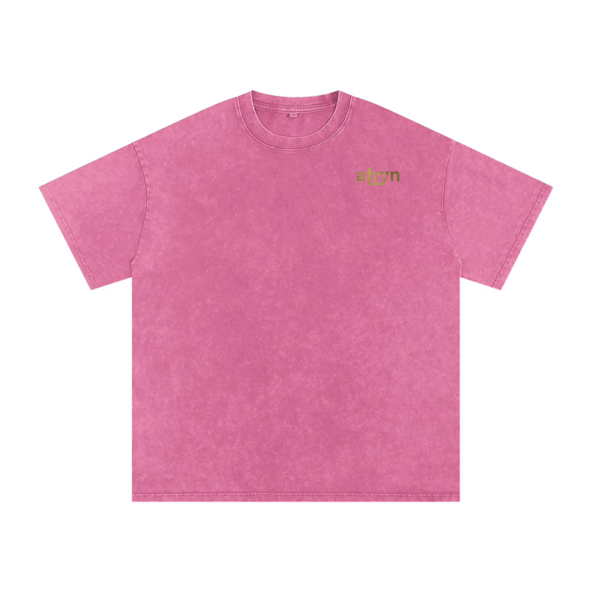 Snow Washed Oversized Cotton T-Shirt – Extended Colors