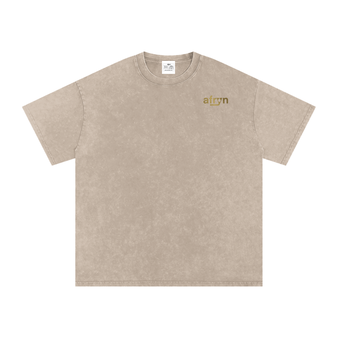 AFRYN Signature Snow Washed Tee