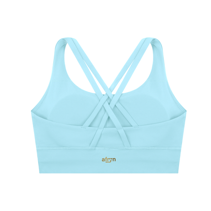 Strappy Criss-Cross Sports Bra