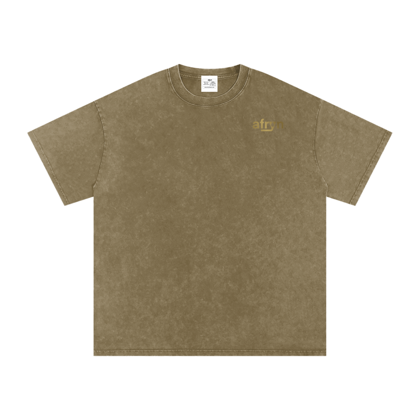AFRYN Signature Snow Washed Tee