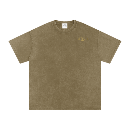 AFRYN Signature Snow Washed Tee