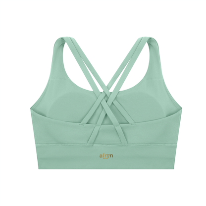 Strappy Criss-Cross Sports Bra