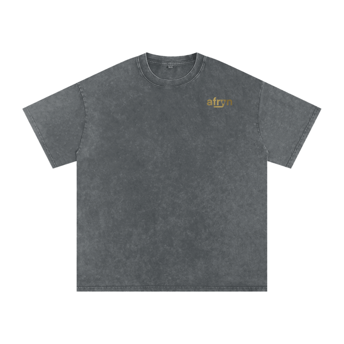 Snow Washed Oversized Cotton T-Shirt – Extended Colors