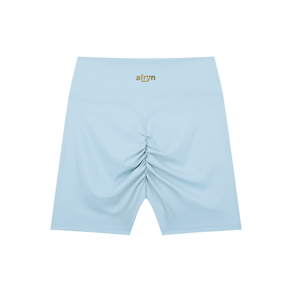 AFRYN High-Waisted Blend Biker Shorts