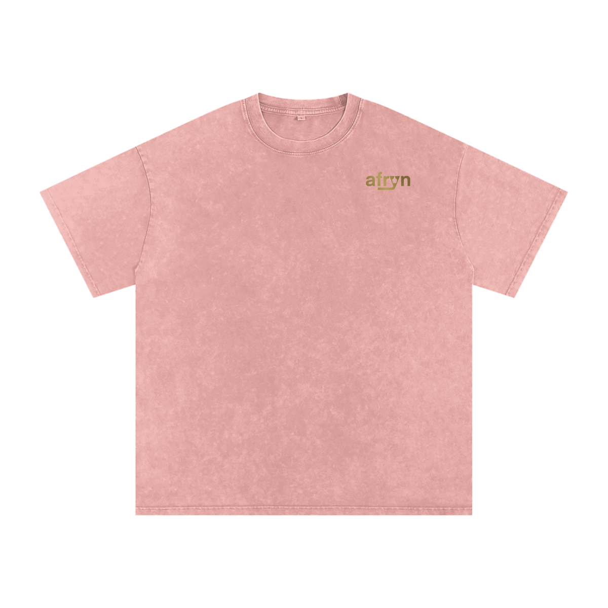 Snow Washed Oversized Cotton T-Shirt – Extended Colors