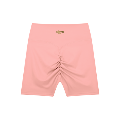 AFRYN High-Waisted Blend Biker Shorts