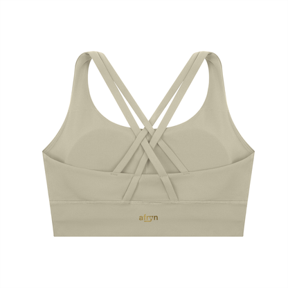 Strappy Criss-Cross Sports Bra