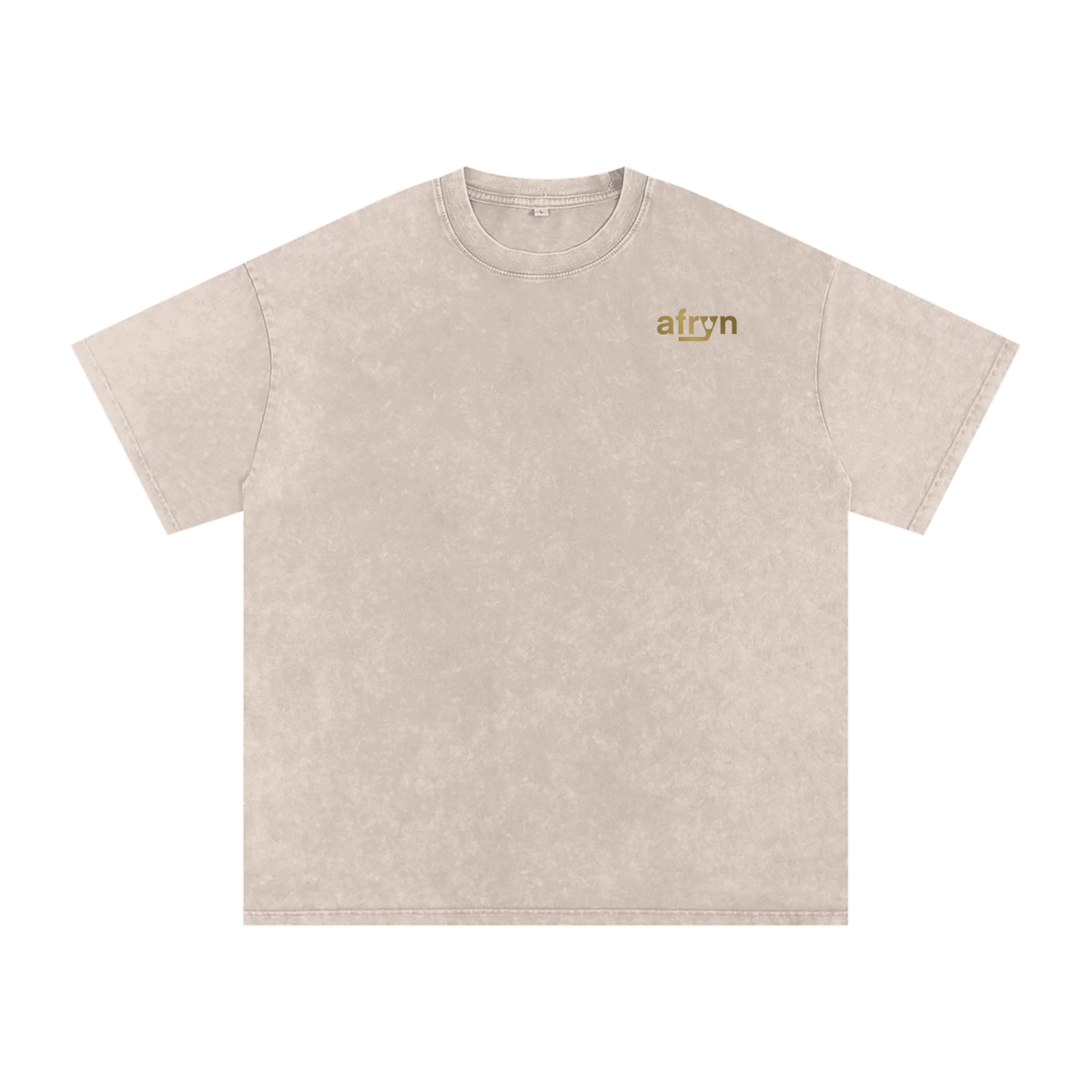 Snow Washed Oversized Cotton T-Shirt – Extended Colors