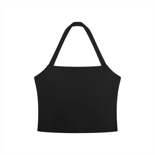 Women's Halter Crop Sports Bra