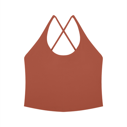 Women's Tight Halter Yoga Tank Top