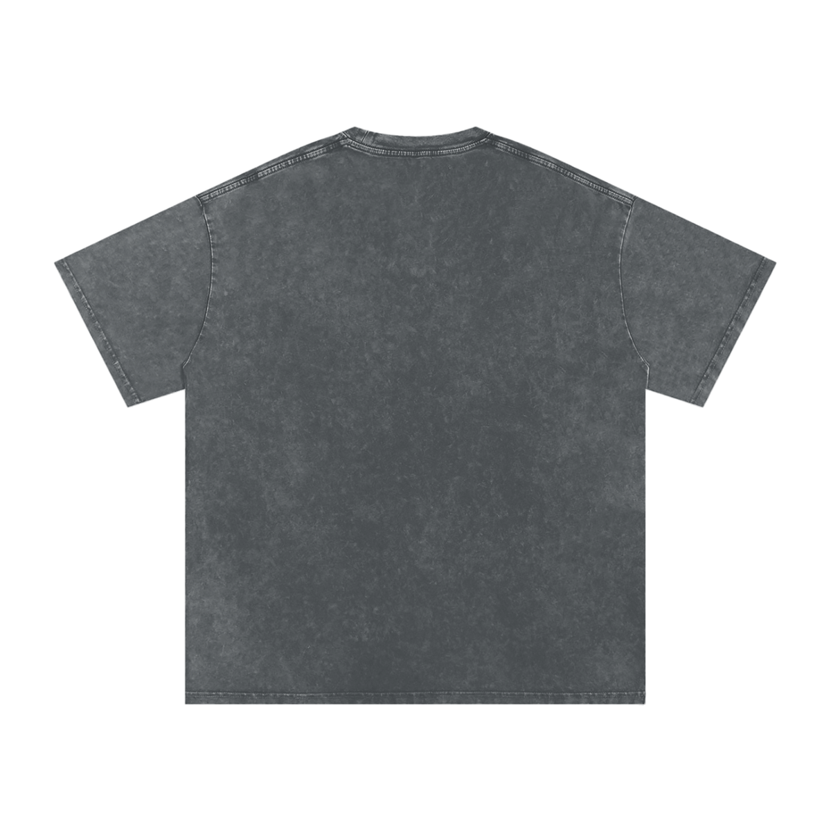 Snow Washed Oversized Cotton T-Shirt – Extended Colors