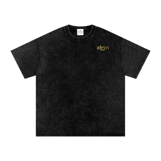 AFRYN Signature Snow Washed Tee