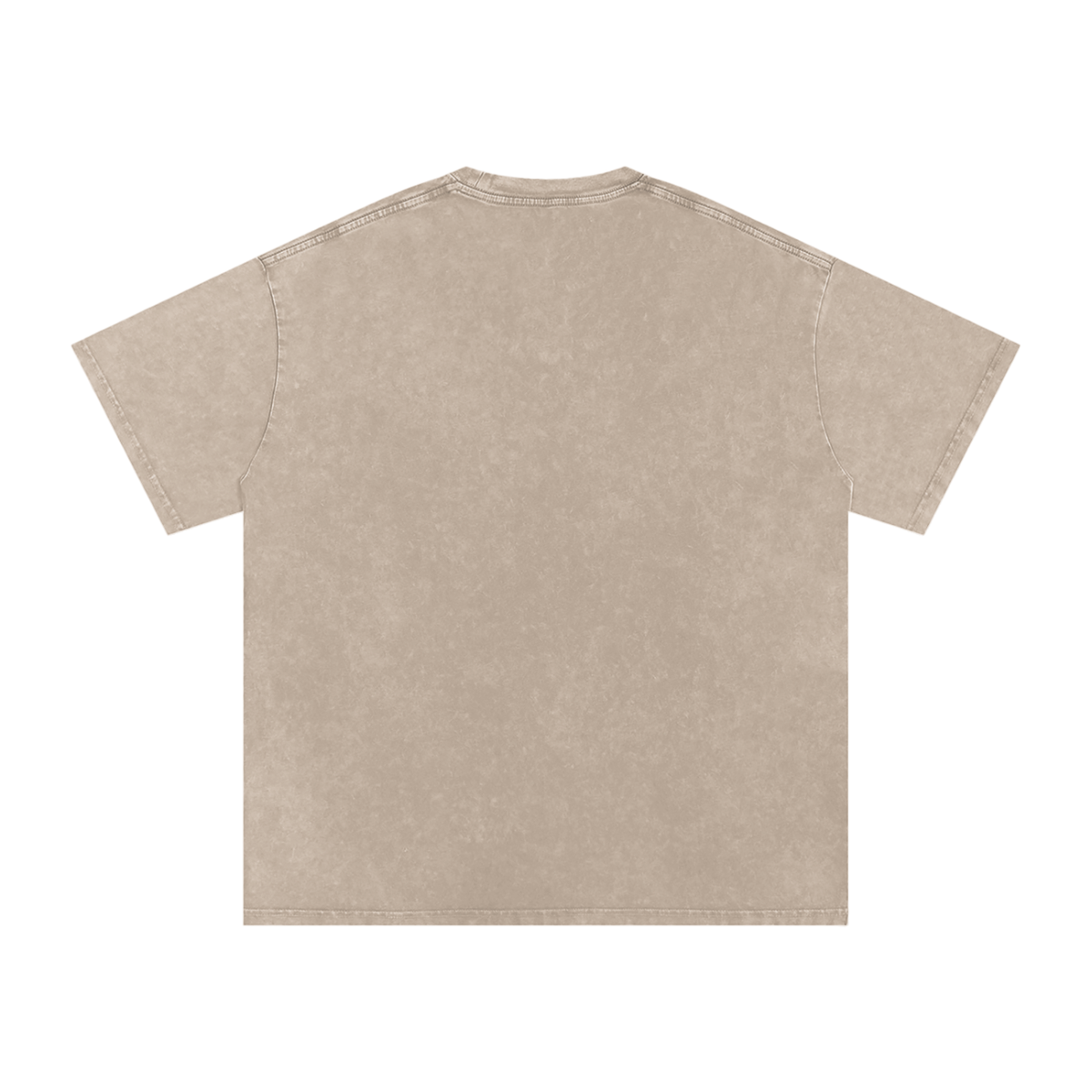 Snow Washed Oversized Cotton T-Shirt – Extended Colors