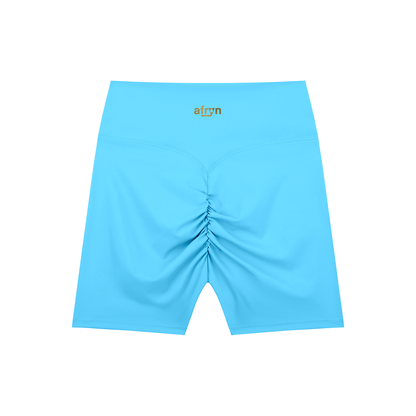 AFRYN High-Waisted Blend Biker Shorts