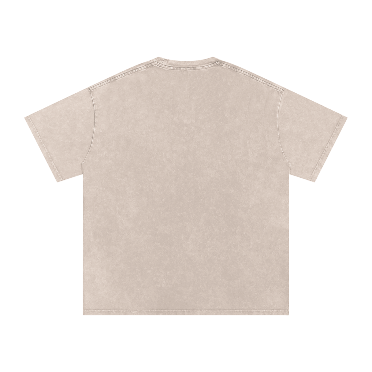 Snow Washed Oversized Cotton T-Shirt – Extended Colors