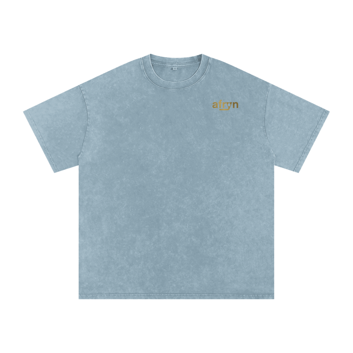 Snow Washed Oversized Cotton T-Shirt – Extended Colors