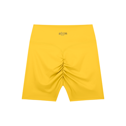 AFRYN High-Waisted Blend Biker Shorts