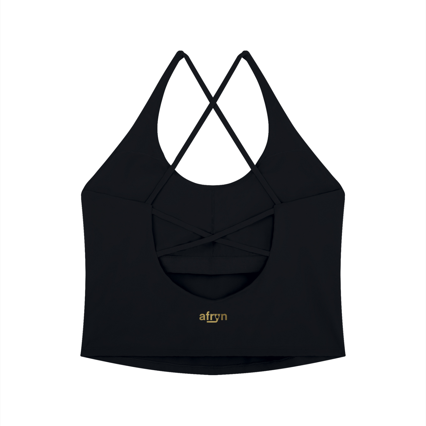 AFRYN Women's Tight Halter Yoga Tank Top