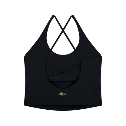 AFRYN Women's Tight Halter Yoga Tank Top