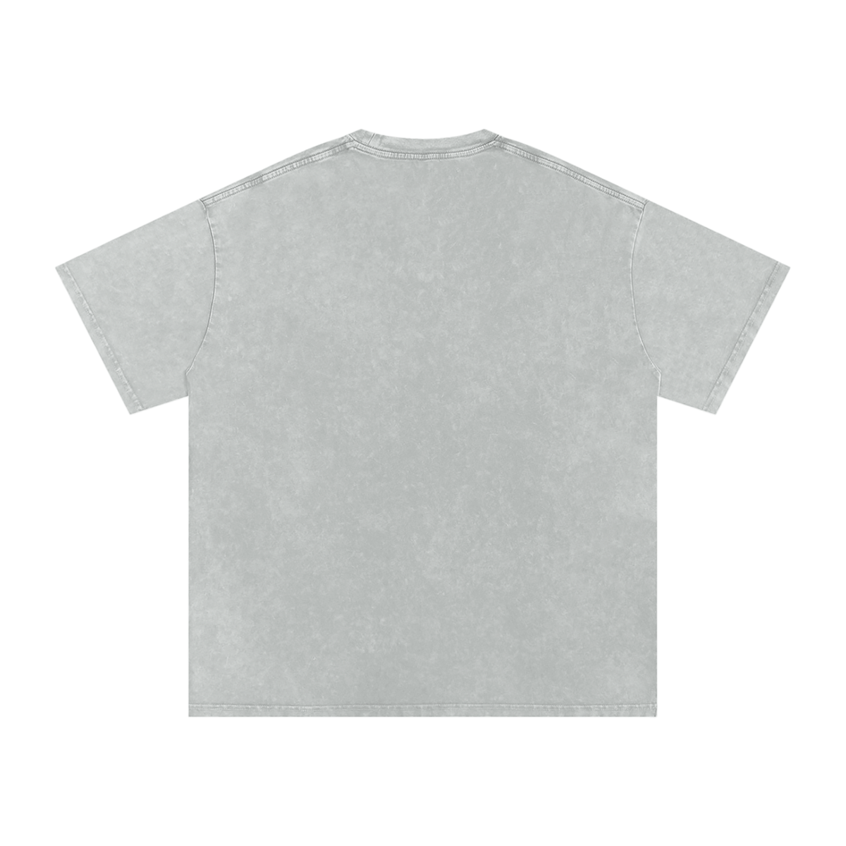 Snow Washed Oversized Cotton T-Shirt – Extended Colors